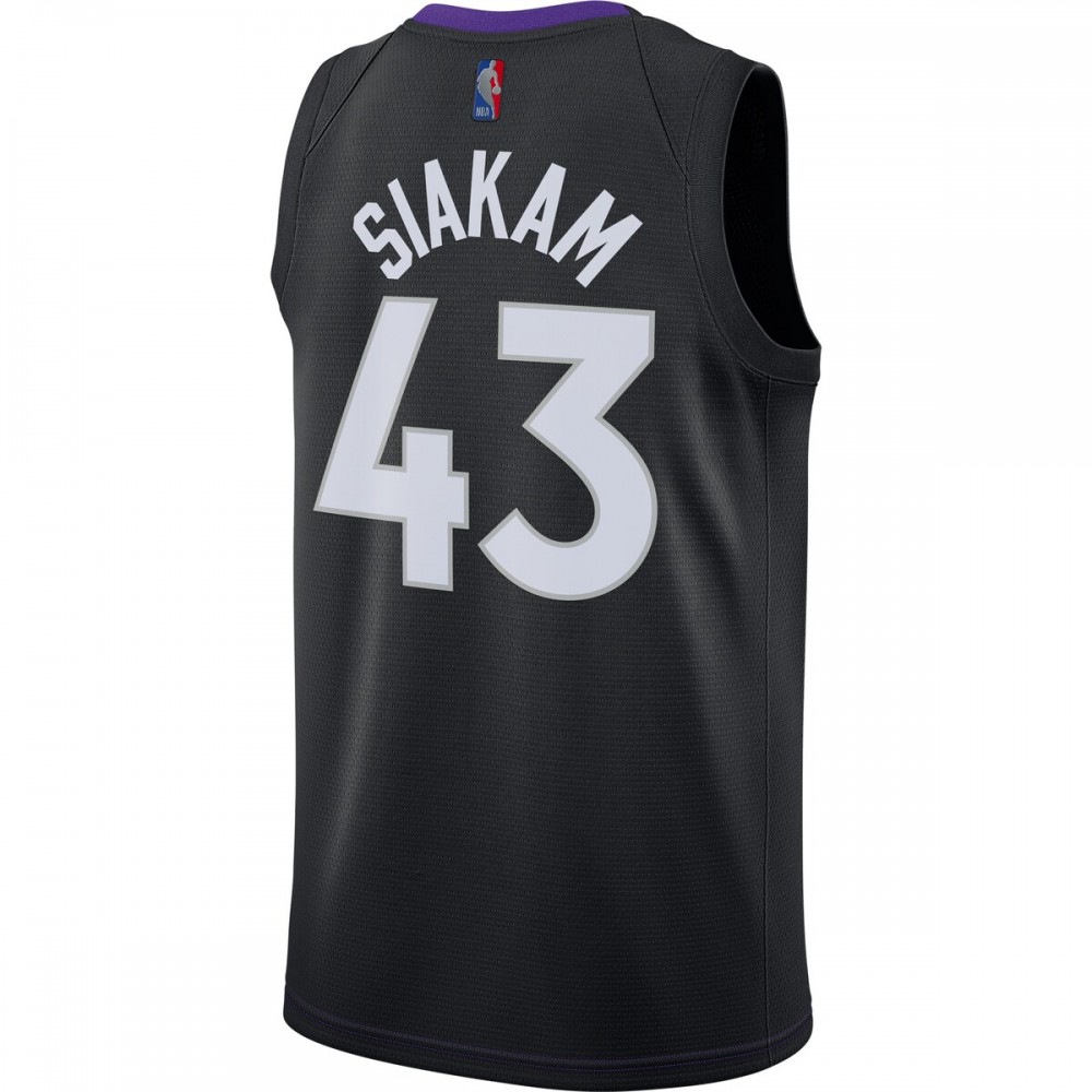 Pascal Siakam Toronto Raptors 2020/21 Swingman Player Jersey Black/Purple - Earned Edition-Pro Kit Vault | Brand New 26/27 Sports Jerseys
